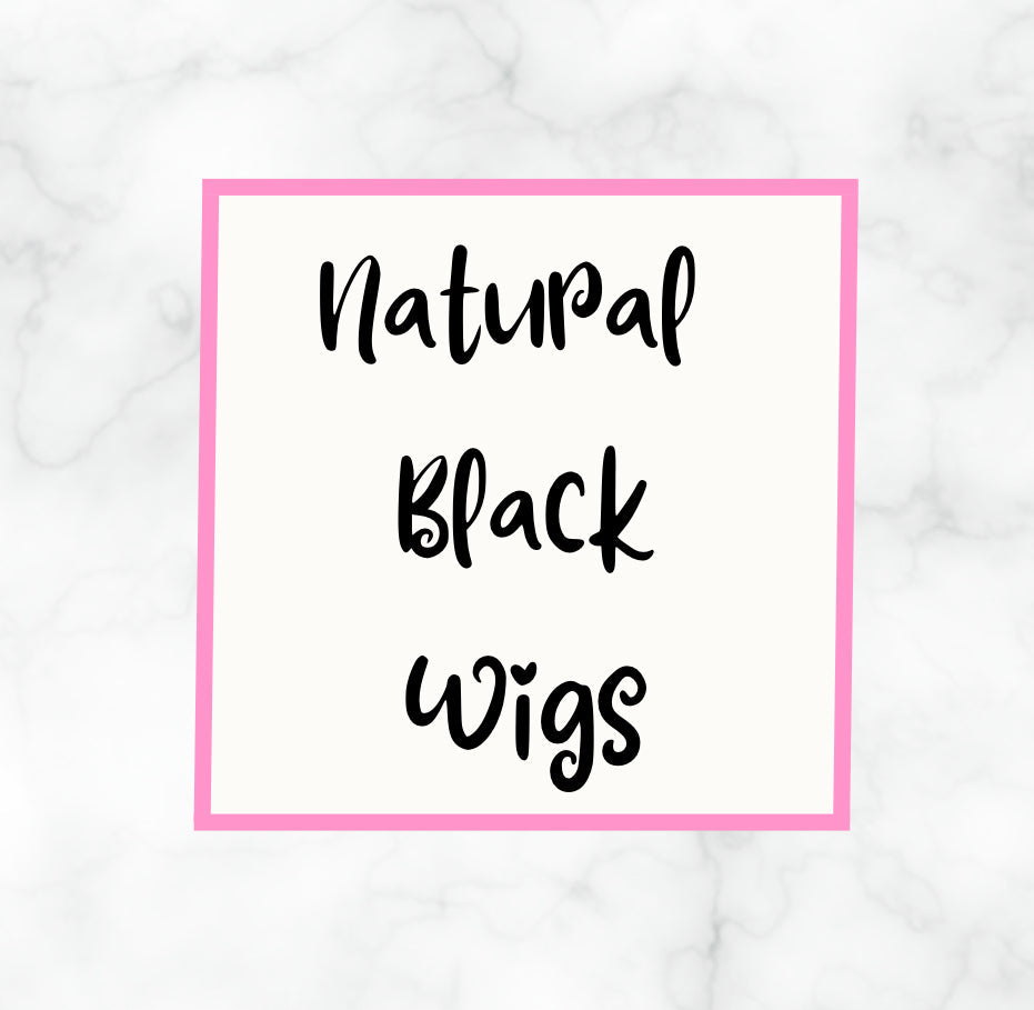 Natural Black Wigs